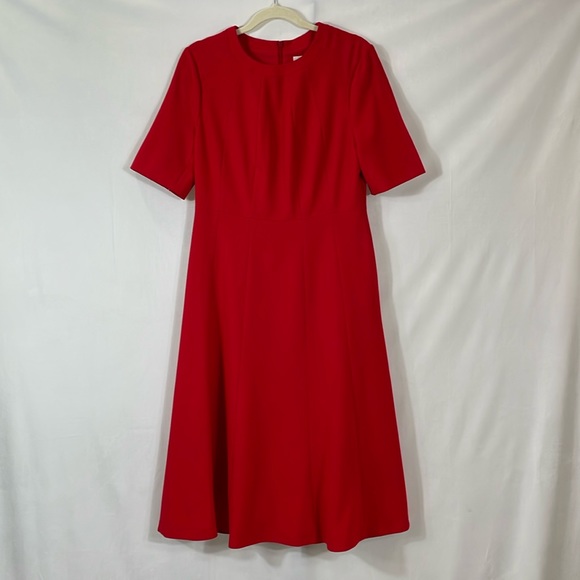 LK Bennett Dresses & Skirts - L.K. Bennett London DR Vena Dress True Red Size 10 EUC